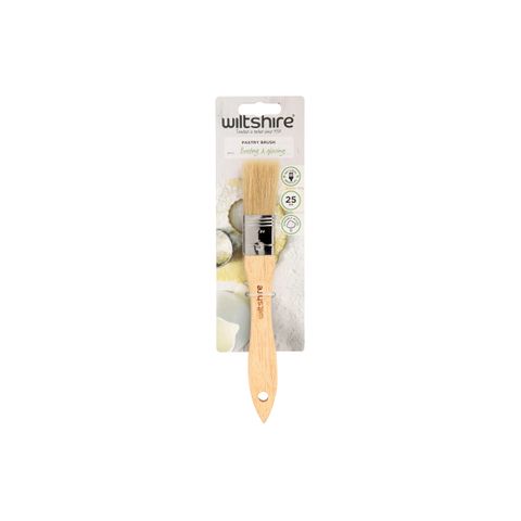 WILTSHIRE PASTRY BRUSH-NATURAL 25mm (*WLT43179*) = PACK OF 6 X EACHES