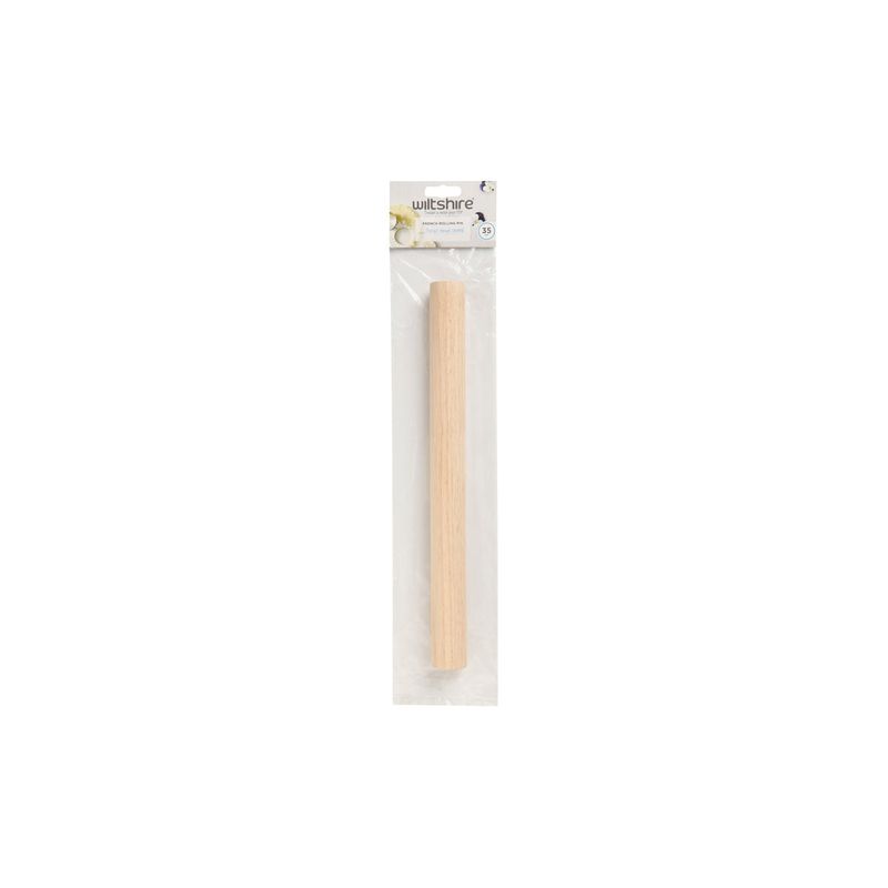 WILTSHIRE ROLLING PIN-BEECHWOOD 300mm (*WLT44015*) = PACK OF 4 X EACHES