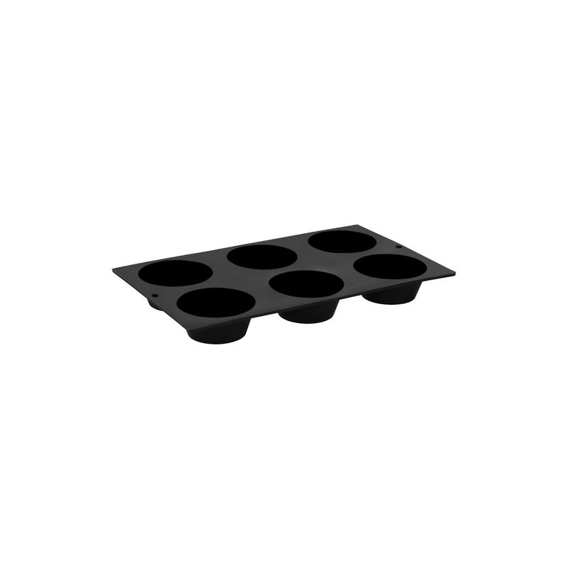 DEBUYER MOUL'FLEX SILICONE MUFFINS 6x97ml 175x300x30mm (*67603*) =  1 X EACH