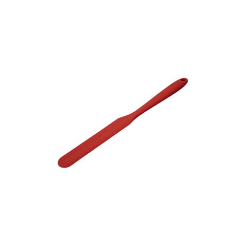 CHEF INOX HEAT RESISTANT NS JAR SPATULA SILICONE 245mm RED (*31369*) =  1 X EACH