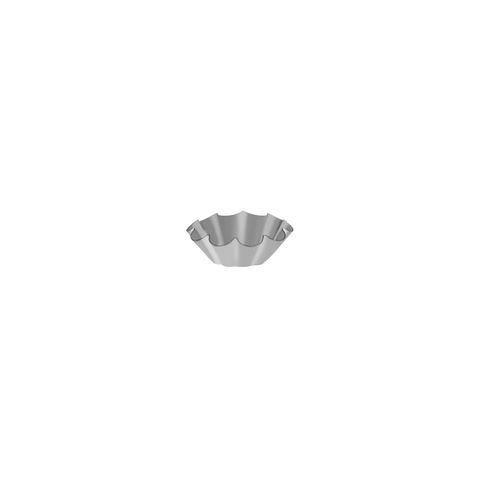 BRIOCHE MOULD-75x28mm 10-RIBS FIXED BASE (*64204*) =  1 X EACH
