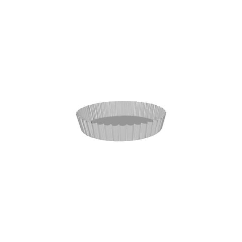 CAKE PAN-ROUND FLUTED 250x47mm LOOSE BASE (*64025*) =  1 X EACH