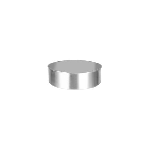 CHEF INOX ROUND CAKE PAN ALUMINIUM 250x75mm (*66393*) =  1 X EACH