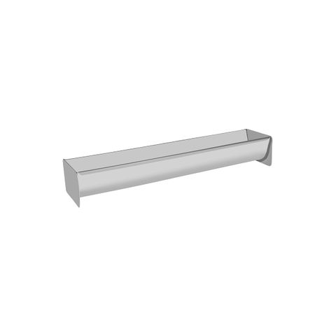 CHEF INOX ROUND YULE LOG MOULD 18/8 500x70x50 (*68751*) =  1 X EACH