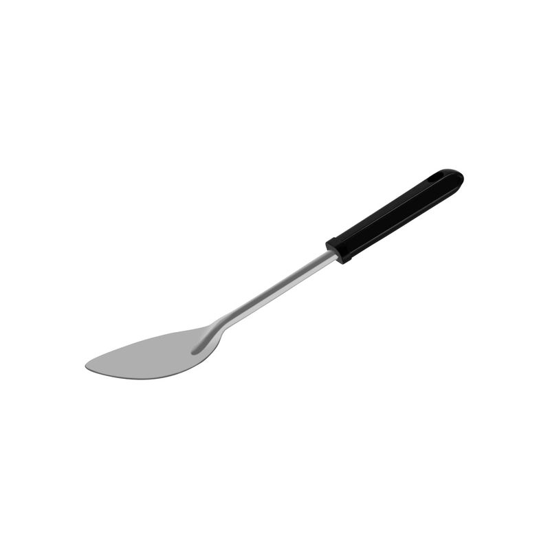 CHEF INOX BASTING SPOON SOLID POLY HANDLE S/S 330mm/13" (*36113*) = PACK OF 12 X EACHES