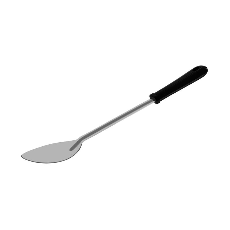 CHEF INOX BASTING SPOON SOLID POLY HANDLE S/S 380mm/15" (*36115*) = PACK OF 12 X EACHES