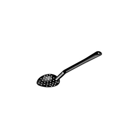 JIWINS PERFORATED SPOON BLACK PC 283mm (*JW-P-015-BLACK*) = PACK OF 12 X EACHES