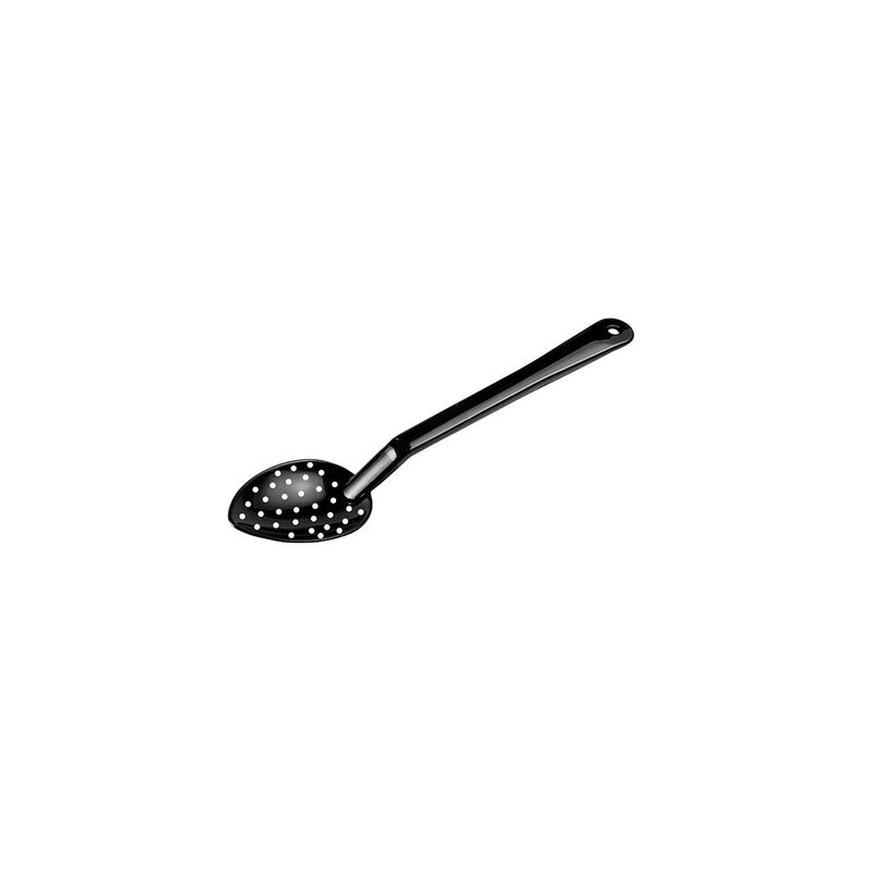 JIWINS PERFORATED SPOON BLACK PC 283mm (*JW-P-015-BLACK*) = PACK OF 12 X EACHES