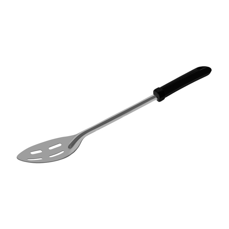 CHEF INOX BASTING SPOON SLOTTED S/S w/POLY HDL 380mm/15" (*36135*) = PACK OF 12 X EACHES