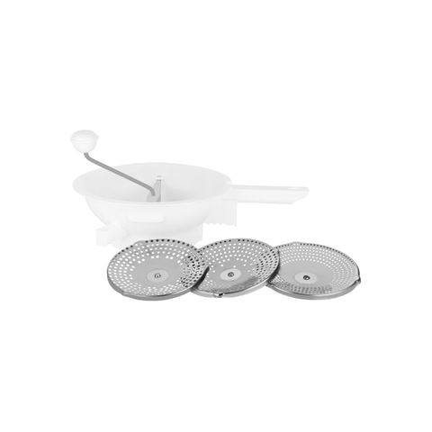 METALTEX FOOD MILL-24cm POLYPROP INCLUDES 3x S/S BLADES (*34151*) =  1 X EACH