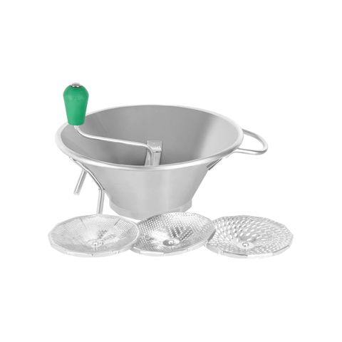 FOOD MILL-TINNED 310mm w/3 BLADES-1.5/2.5/4mm (*PD2573-31*) =  1 X EACH