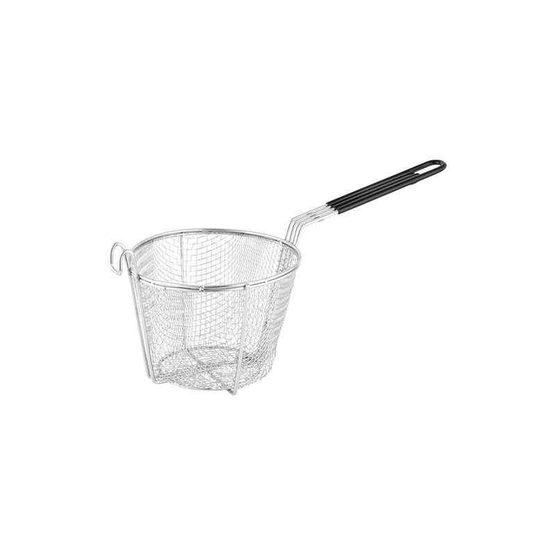 CHEF INOX FRY BASKET ROUND CHROME PLATED 200xH140/HDL210mm (*02720*) =  1 X EACH