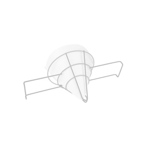 CHEF INOX FILTER PAPERS LARGE 50 PKT L280xDIA390mm (*03680*) =  1 X PACKET