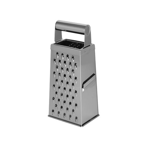 CHEF INOX GRATER 4 SIDED w/TUBE HDL S/S 110x80x240mm (*07352*) =  1 X EACH