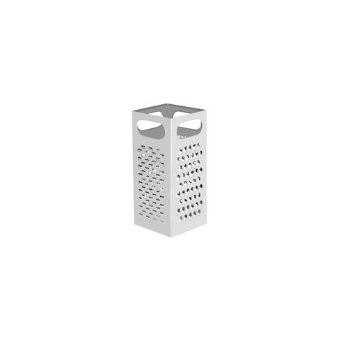 CHEF INOX GRATER 4 SIDED SQUARE S/S 110x225mm (*07354*) =  1 X EACH