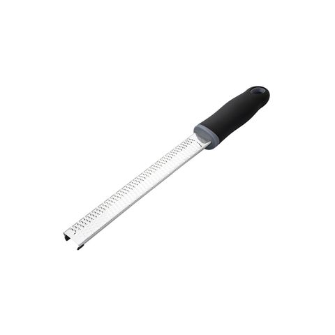 CHEF INOX LONG PLANE CITRUS ZESTER w/BLK HDL 325mm (*07370*) = PACK OF 12 X EACHES