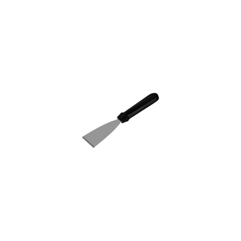 CHEF INOX PAN SCRAPER 18/0 PLASTIC HDL 115X80x245mm (*03058*) = PACK OF 12 X EACHES