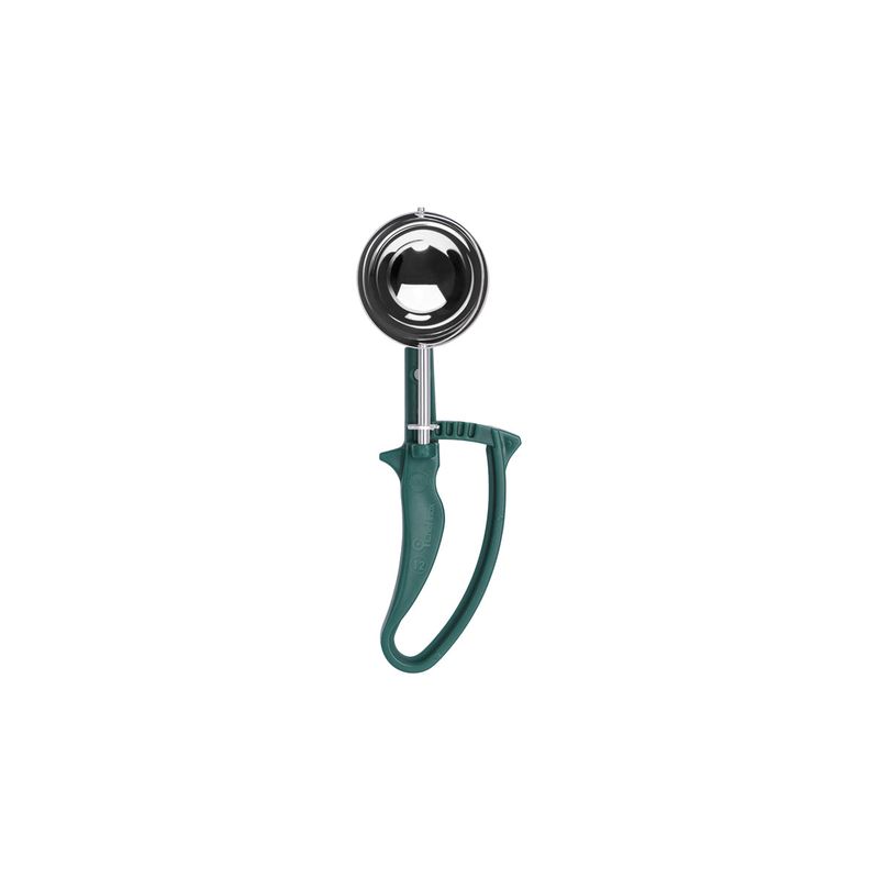 CHEF INOX EZY GRIP "No.12" PORTIONER/ICE CREAM w/GREEN HDL (*21312*) = PACK OF 12 X EACHES