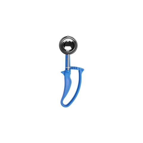 CHEF INOX EZY GRIP "No.16" PORTIONER/ICE CREAM w/BLUE HDL (*21316*) = PACK OF 12 X EACHES