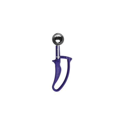 CHEF INOX EZY GRIP "No.40" PORTIONER/ICE CREAM w/PURPLE HDL (*21340*) = PACK OF 12 X EACHES
