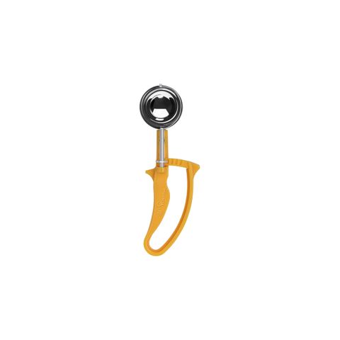 CHEF INOX EZY GRIP "No.20" PORTIONER/ICE CREAM w/YELLOW HDL (*21320*) = PACK OF 12 X EACHES