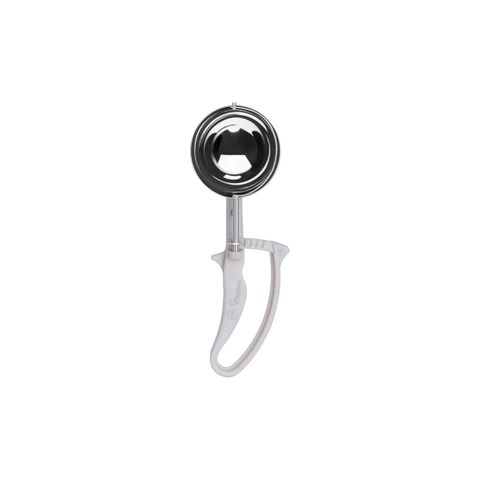 CHEF INOX EZY GRIP "No.6" PORTIONER/ICE CREAM w/WHITE HDL (*21306*) = PACK OF 12 X EACHES