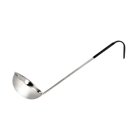 CHEF INOX LADLE S/S 360ml/12oz BLACK HDL (*36149*) = PACK OF 12 X EACHES