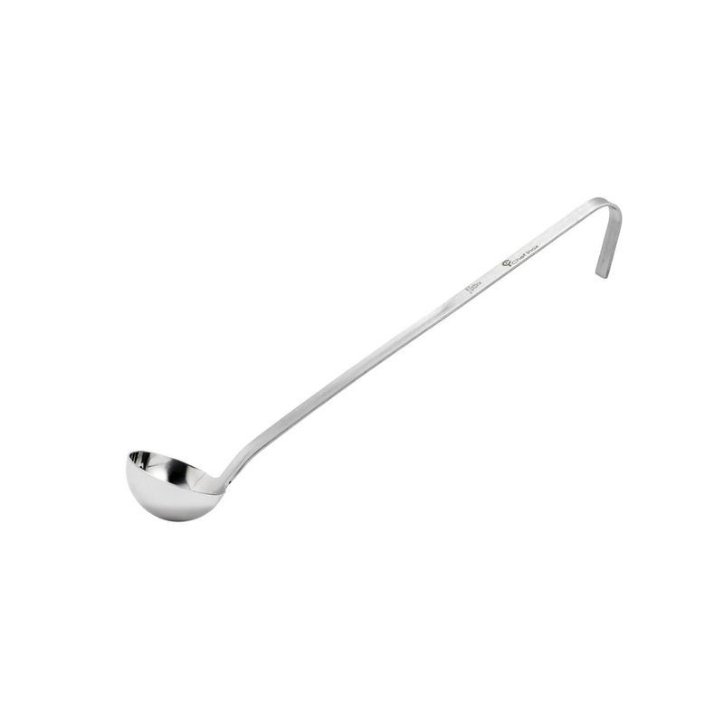 CHEF INOX LADLE HEAVY DUTY S/S 1pc 370x65mm 70ml (*30108*) = PACK OF 10 X EACHES