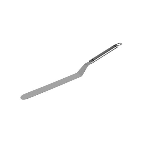 CHEF INOX MILANO CRANKED SPATULA 18/8 395x36mm (*32526*) = PACK OF 6 X EACHES