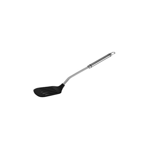 CHEF INOX MILANO SLOTTED TURNER NON STICK w/S/S HDL 380x90mm (*32583*) = PACK OF 6 X EACHES