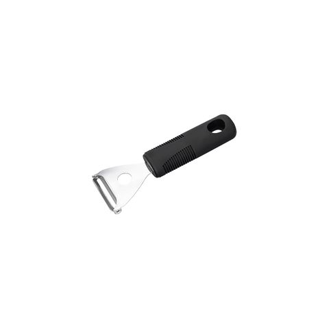 CHEF INOX EASY GRIP Y PEELER S/S w/BLK HDL 160mm (*07385*) =  1 X EACH