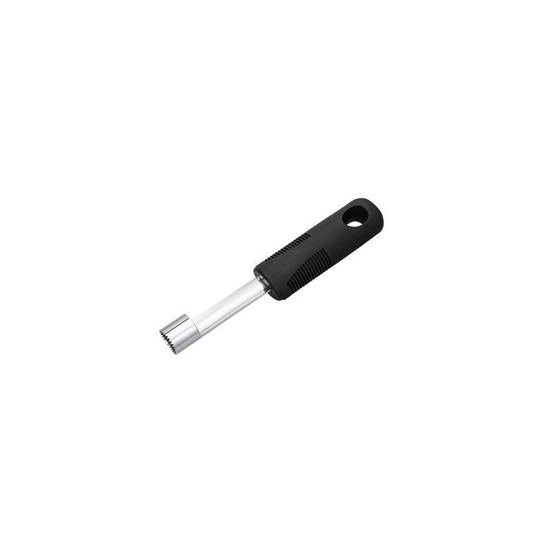 CHEF INOX EASY GRIP APPLE CORER S/S w/BLK HDL 183mm (*07382*) =  1 X EACH
