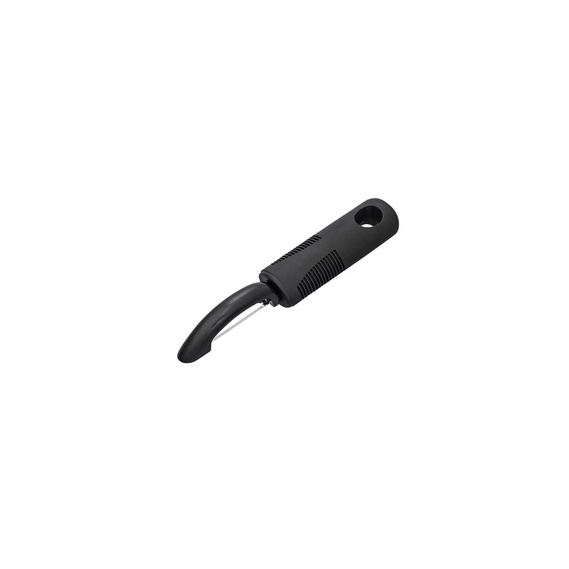 CHEF INOX EASY GRIP FRUIT PEELER SERRATED S/S w/BLK HDL180mm (*07380*) =  1 X EACH