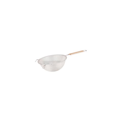 METALTEX STRAINER-FINE TIN MESH 180mm WOOD HDL (*03096*) =  1 X EACH