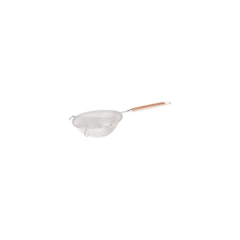 METALTEX STRAINER-FINE TIN MESH 140mm WOOD HDL (*03094*) =  1 X EACH