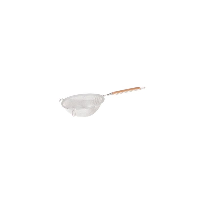 METALTEX STRAINER-FINE TIN MESH 140mm WOOD HDL (*03094*) =  1 X EACH