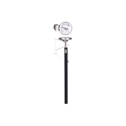 CHEF INOX THERMOMETER COFFEE w/CLIP DIAL32mm/LENGTH140mm (*05389*) =  1 X EACH