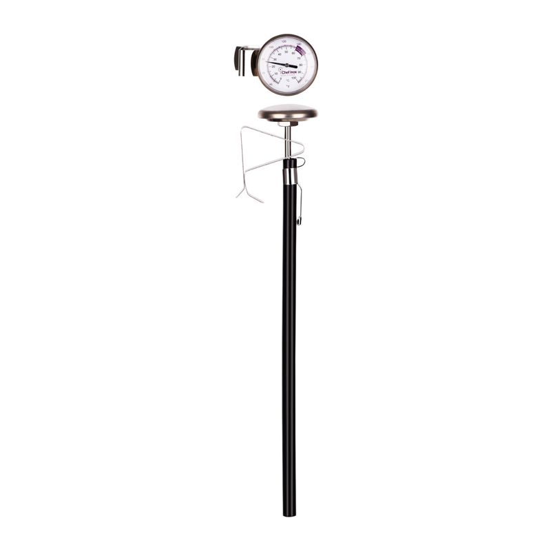 CHEF INOX THERMOMETER COFFEE w/CLIP DIAL32mm/PROBE210mm (*05388*) =  1 X EACH