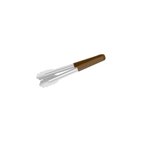 CHEF INOX UTILITY TONG S/S 300mm BROWN (*36082*) =  1 X EACH