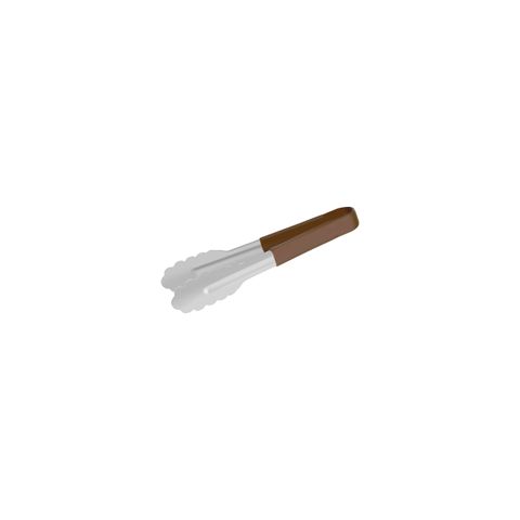 CHEF INOX UTILITY TONG S/S HDL 230mm BROWN (*36072*) =  1 X EACH