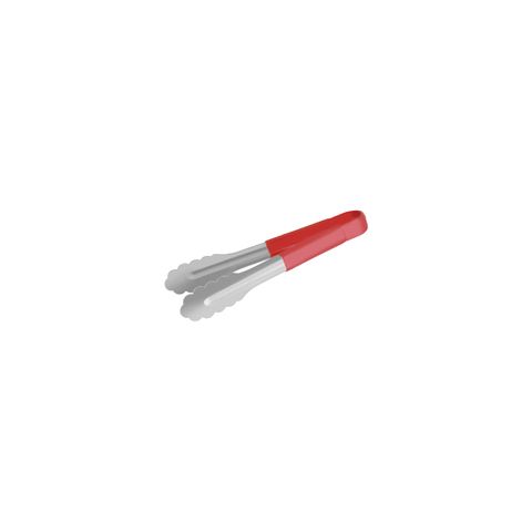 CHEF INOX UTILITY TONG S/S HDL 230mm RED (*36074*) =  1 X EACH