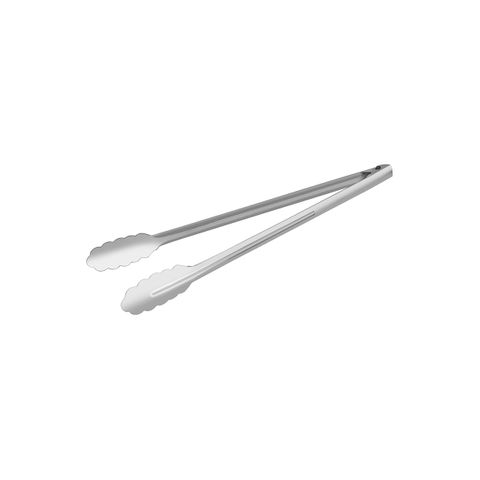 CHEF INOX UTILITY TONG NO CLIP S/S 400mm (*36062*) = PACK OF 12 X EACHES