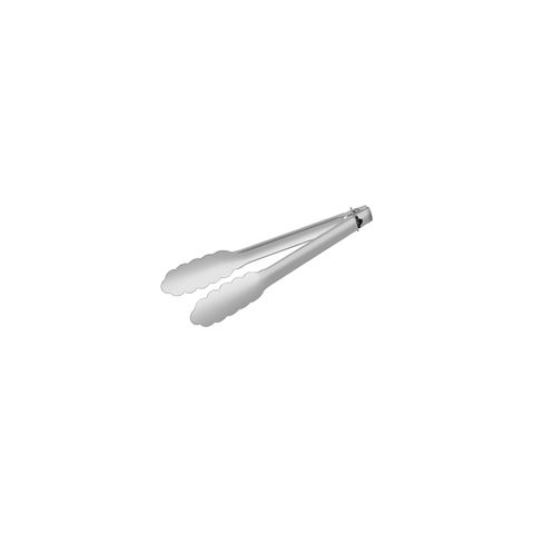 CHEF INOX UTILITY TONG w/CLIP S/S 250mm (*36056*) = PACK OF 6 X EACHES