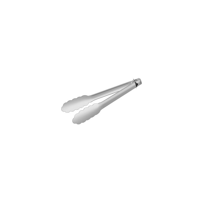 CHEF INOX UTILITY TONG w/CLIP S/S 250mm (*36056*) = PACK OF 6 X EACHES