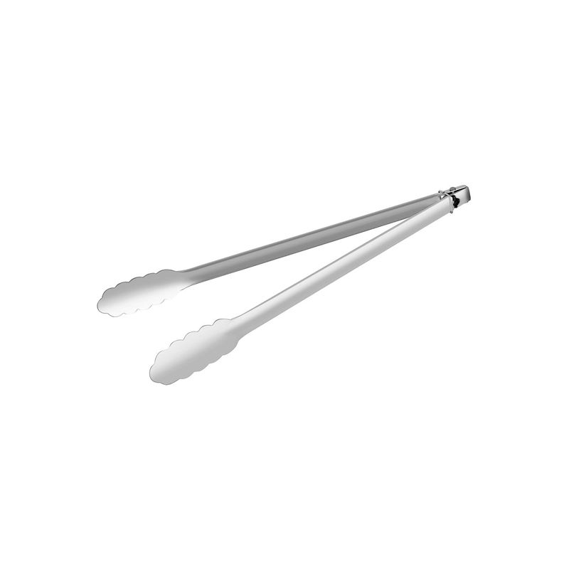 CHEF INOX UTILITY TONG w/CLIP S/S 400mm (*36058*) = PACK OF 6 X EACHES