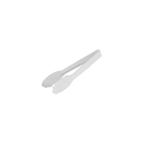 CHEF INOX UTILITY TONG POLYCARB 240mm WHITE (*43060-W*) = PACK OF 12 X EACHES