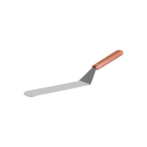 CHEF INOX FLEXIBLE TURNER 18/0 w/WOOD HDL 240x75x360mm (*03023*) = PACKET OF 12 X EACHES