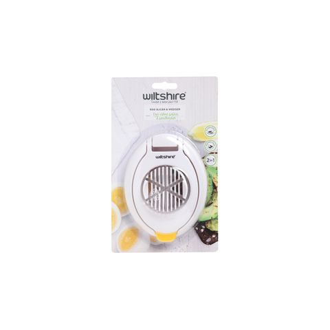 WILTSHIRE 2 IN 1 EGG SLICER & WEDGER (*WLT43204*) = PACK OF 4 X EACHES