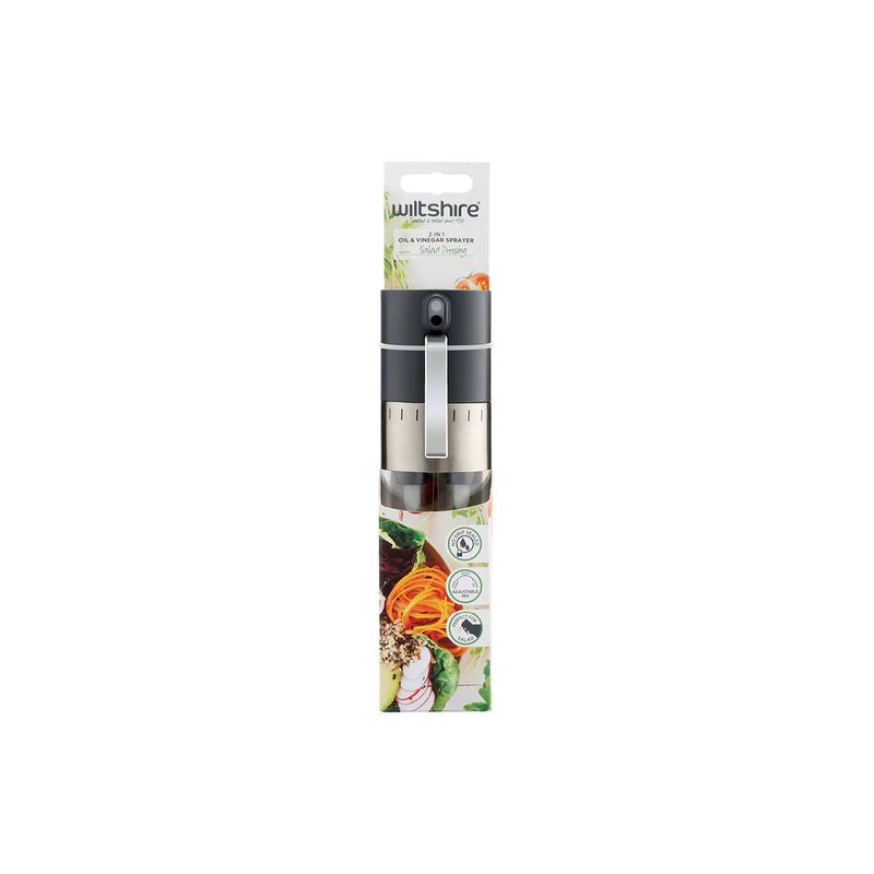 WILTSHIRE 2 IN 1 VINEGAR AND OIL SPRAYER (*WLT43846*) = PACK OF 4 X EACHES