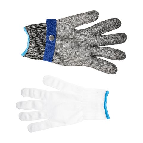 CHEF INOX CHAIN MESH GLOVE WRIST LENGTH 18/10 SIZE XXL (*31599*) =  1 X EACH